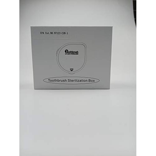 SmartSF UV Toothbrush cover,Toothbrush sterilizer Case, Wall Mount Toothbrush...