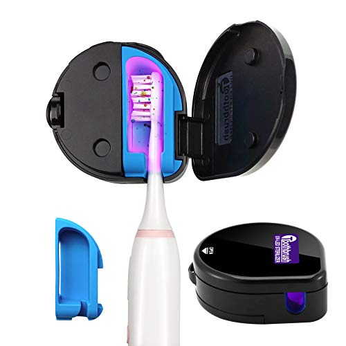 SmartSF UV Toothbrush cover,Toothbrush sterilizer Case, Wall Mount Toothbrush...
