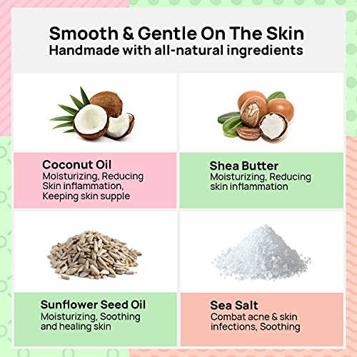 Organic Bath Bombs for Kids and Women (25 Pcs with 3 Bubble Bars & Dried Flow...