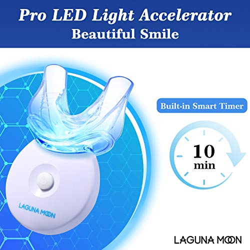 Teeth Whitening Kit with LED Light by Lagunamoon, 35% Urea Peroxide Teeth Whi...