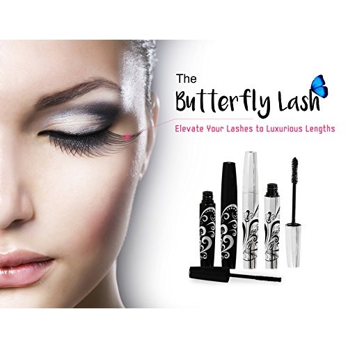 400x Silk Fiber Lash Mascara - Best for Thickening & Lengthening Eyelashes - ...