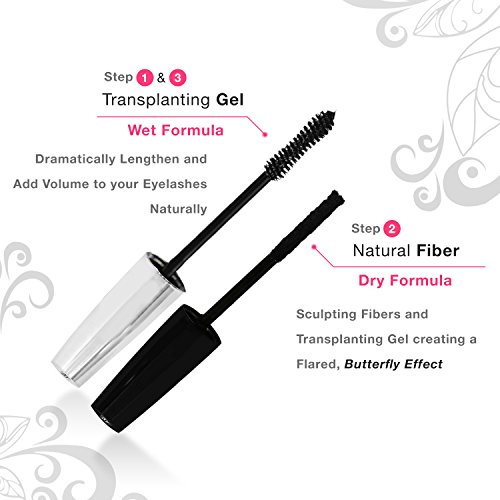 400x Silk Fiber Lash Mascara - Best for Thickening & Lengthening Eyelashes - ...