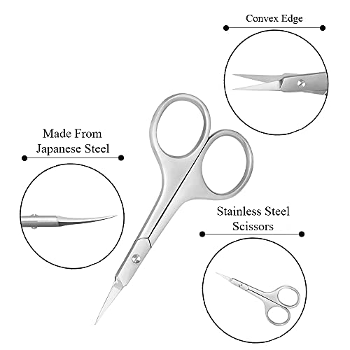 Nail Cuticle Trimmer Scissors Nail Cuticle Remover Tool for Nails Small Nail ...