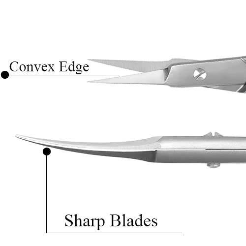 Nail Cuticle Trimmer Scissors Nail Cuticle Remover Tool for Nails Small Nail ...