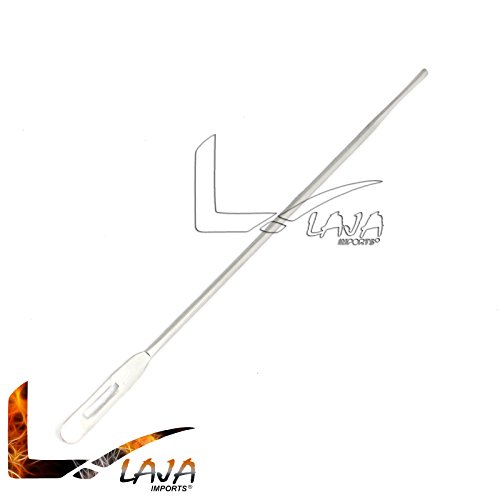 LAJA IMPORTS Stainless Steel Probe with Eye 8" Veterinary Dental Instruments