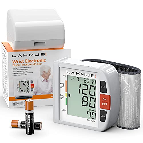 Blood Pressure Monitor Wrist Cuff - Digital BP Monitor - Fully Automatic Accu...