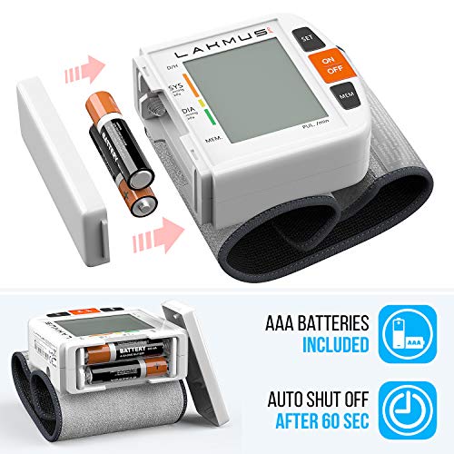 Blood Pressure Monitor Wrist Cuff - Digital BP Monitor - Fully Automatic Accu...