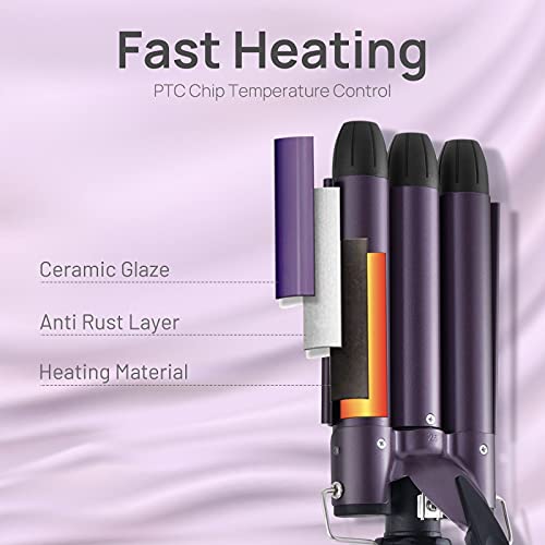 Head Shaver Iron, 3 Bald Head Shaver with LCD Temperature Display, LALAHOO Me...