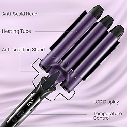 Head Shaver Iron, 3 Bald Head Shaver with LCD Temperature Display, LALAHOO Me...