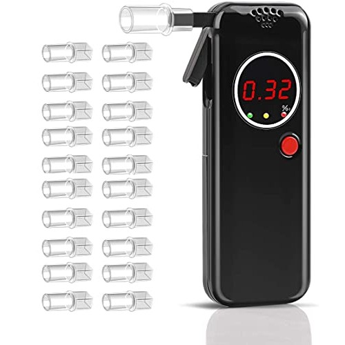 LAMJAD 20 PCS Professional breathalyzer mouthpieces breathalyzer AD6000NS Pol...