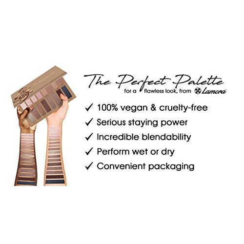 Best Pro Eyeshadow Palette Makeup - Matte Shimmer 16 Colors - Highly Pigmente...