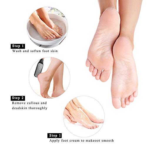 LAMPTOP 26 in 1 Professional Pedicure Kit, Pedicure Tools Set Foot Rasp Dead ...