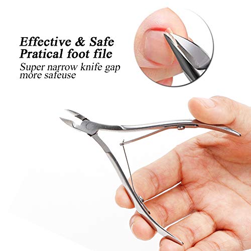 LAMPTOP 26 in 1 Professional Pedicure Kit, Pedicure Tools Set Foot Rasp Dead ...