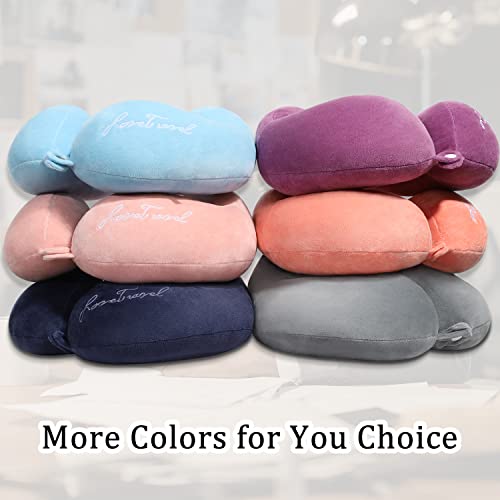 LAN SHAN QUE Travel Pillow Soft Comfortable Neck Pillows for Sleeping,Airplan...