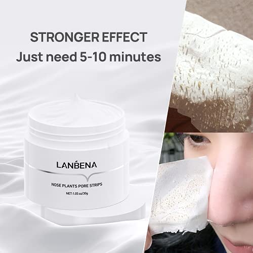 Blackhead Remover Mask, LANBENA Blackhead Strips Blackhead Mask Peel off Mask...