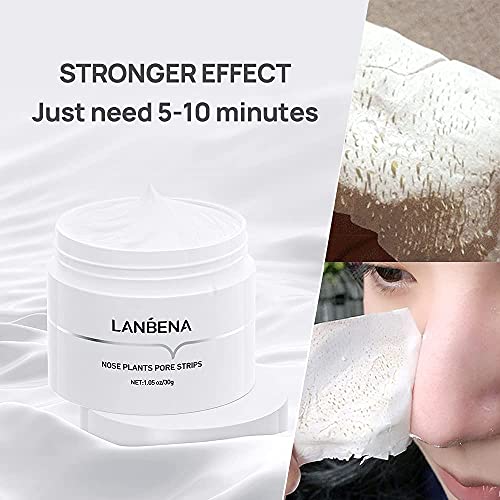 LANBENA Blackhead Remover, Blackhead Strips,Deep Cleansing Peel off Mask,Faci...