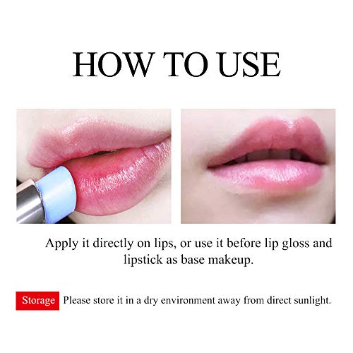 LANBENA Hyaluronic Acid Lip Balm Moisturizing Lips Reduce Fine Lines Relieve ...