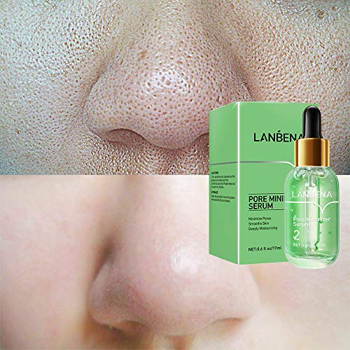 Pore Minimizer, LANBENA Pore Minimizer Serum Blackhead Pore Mninimizing Black...