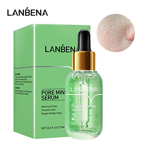 Pore Minimizer, LANBENA Pore Minimizer Serum Blackhead Pore Mninimizing Black...