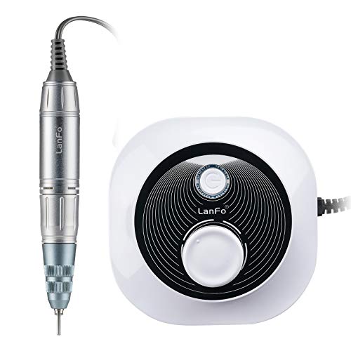 LanFo Professional Nail Drill Machine 30000 RPM Efile Nail Drills for Acrylic...