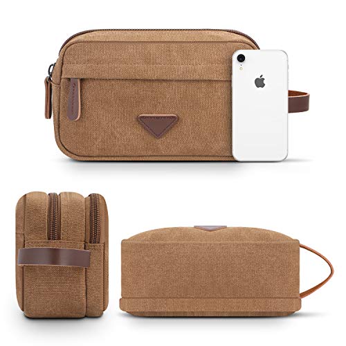 Toiletry Bag,Lanivas Portable Cosmetic Bag for Travel Grooming Shaving Dopp K...