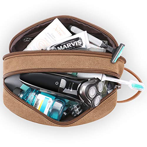 Toiletry Bag,Lanivas Portable Cosmetic Bag for Travel Grooming Shaving Dopp K...