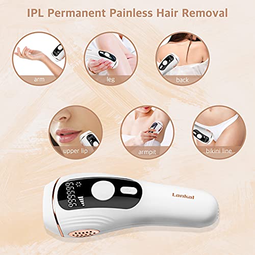 IPL Hair Removal Device,990,000 Flashes Laser Hair Removal Device for Women a...