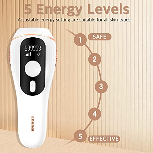 IPL Hair Removal Device,990,000 Flashes Laser Hair Removal Device for Women a...