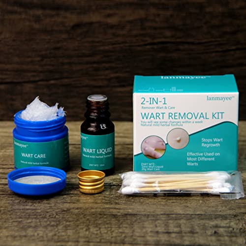 Lanmayee Wart Remover Wart Removal Kit,Best Wart Skin Tag Remover,Corn Remove...