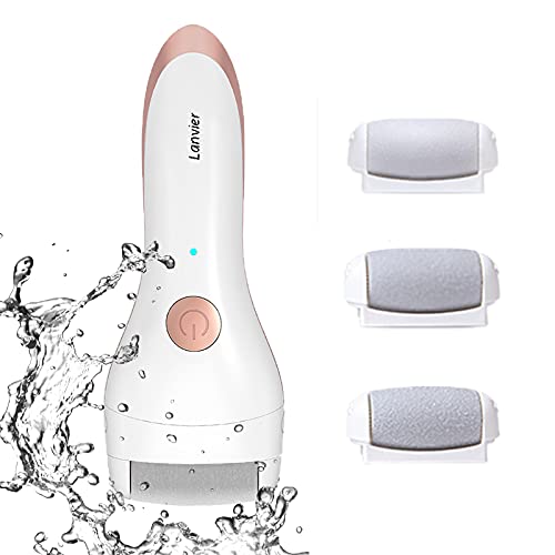 Lanvier Electric Foot Callus Remover, Rechargeable Pedicure Foot File Tool fo...