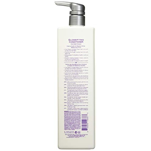 L'ANZA Healing Smooth Glossifying Conditioner – Nourishes, Repairs, and Boost...