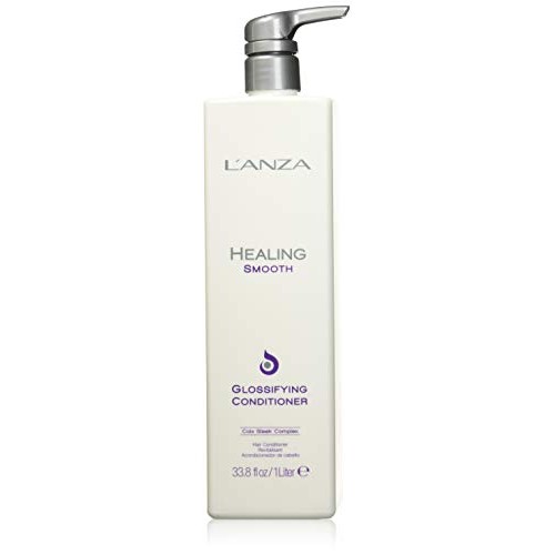 L'ANZA Healing Smooth Glossifying Conditioner – Nourishes, Repairs, and Boost...