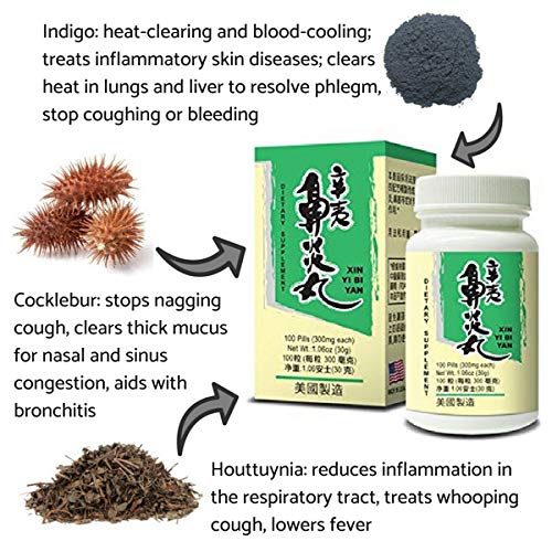 Xin Yi Bi Yan :: Herbal Supplement for Respiratory Care :: Made in USA