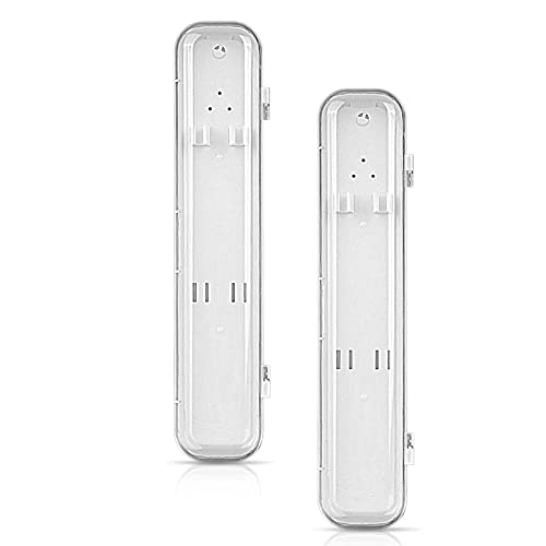 2 Pack Travel Toothbrush Case, Lapfoon Portable Toothbrush Holder, Plastic To...