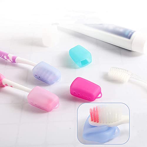 Lapfoon Toothbrush Covers, 5 Pcs Travel Toothbrush Cover Caps for Electric an...