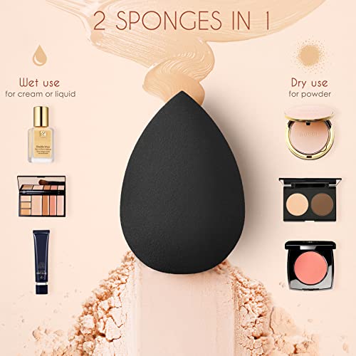 Makeup Sponges, Larbois 3-Pack Blender Beauty Foundation Blending Sponge, Pro...