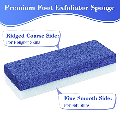 Pumice Stone for Feet Foot Scrubber - Larbois 4Pack Pumice Stone for Feet Cal...