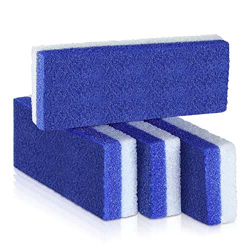 Pumice Stone for Feet Foot Scrubber - Larbois 4Pack Pumice Stone for Feet Cal...