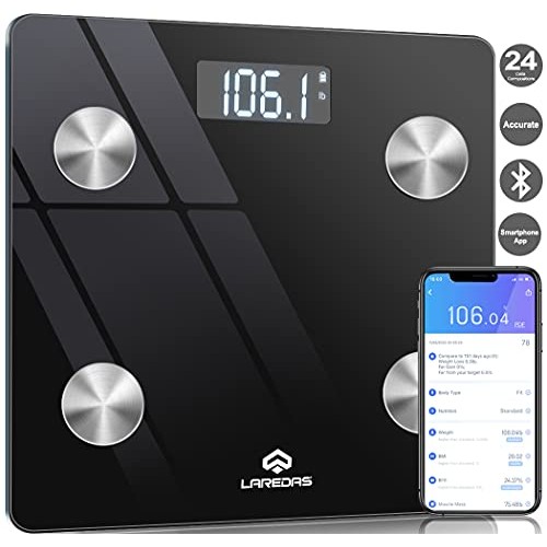 Scale for Body Weight, 24 Data Body Composition Bathroom Smart Scale 0.1 kg/0...