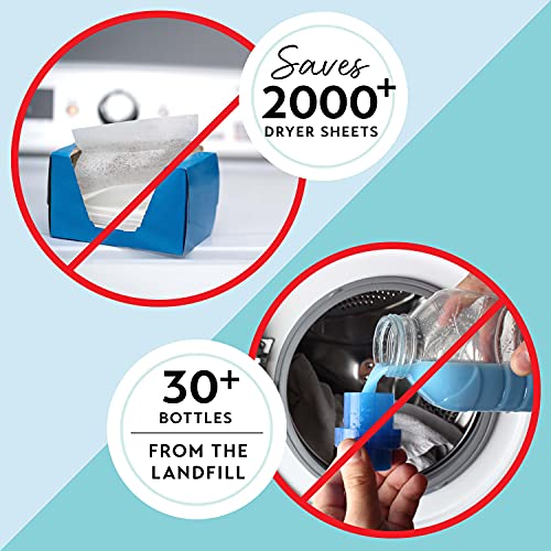 Wool Dryer Balls 6-Pack, XL Size, 100% New Zealand Wool, Reusable and Handmad...