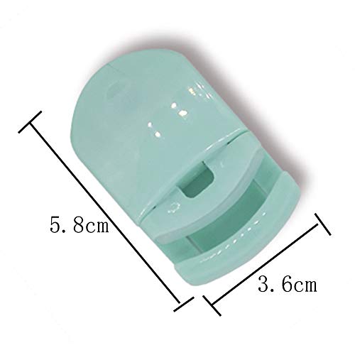 2 Pieces Mini Eyelash Curlers Portable Lash Curlers Travel Plastic Eyelash Cu...