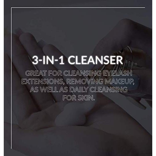 Eyelash Extension Cleanser | Face Wash with Tea Tree Oil | Lash Shampoo | Fac...