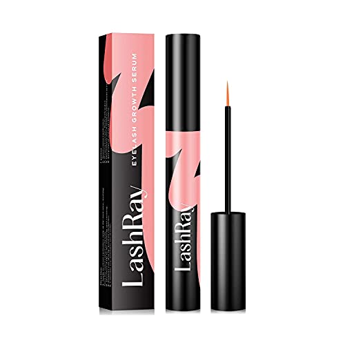 LashRay Eyelash Growth Serum and Eyebrow Enhancer, Lash boost Serum for Longe...
