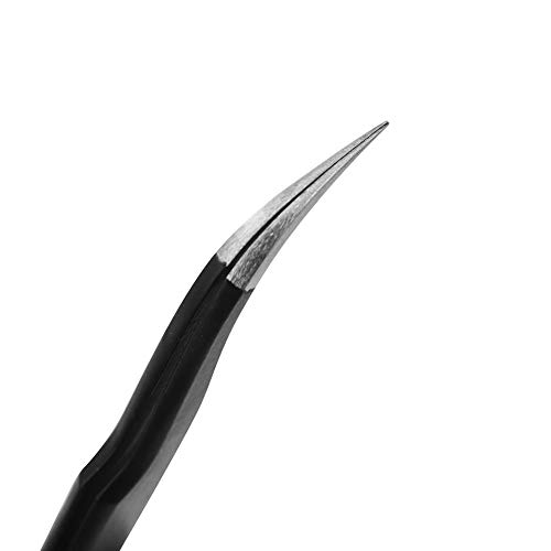 LASHVIEW Vetus Anti-static ESD Curved Pointed Perfect Craft Fine Angled Remov...