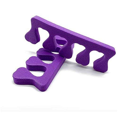 LASSUM 10 Pcs Soft Foam Finger Toe Separator Nail Art Manicure Pedicure Tools...
