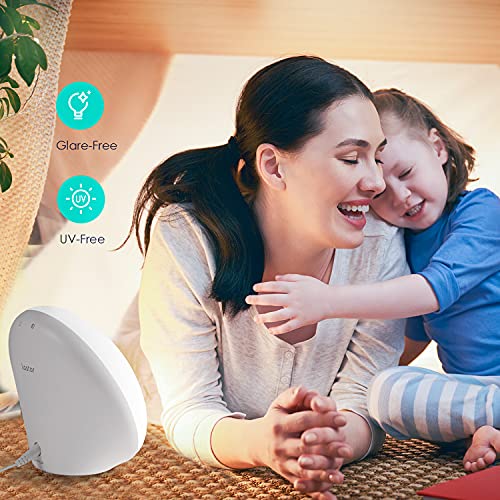 Light Therapy Lamp, 10,000 Lux UV Free LASTAR Sunlight Lamp with Touch Contro...