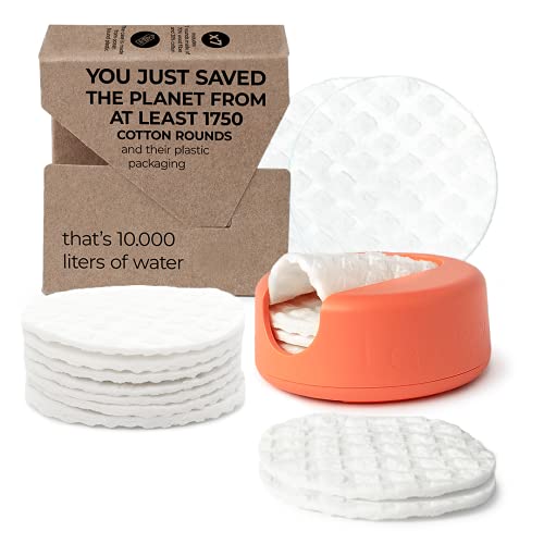LastRound Reusable Cotton Rounds by LastObject - 7 Cotton Pads Equivalent of ...