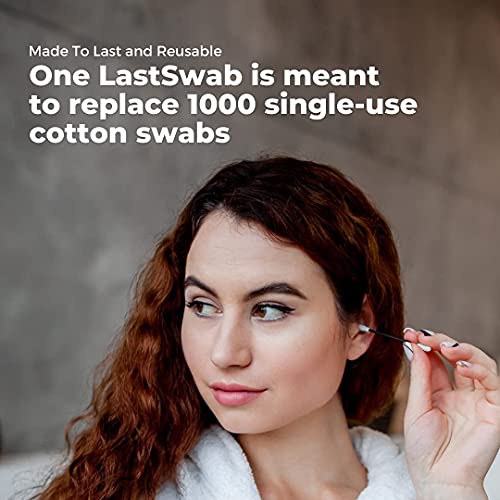 LastSwab Reusable Cotton Swabs for Ear Cleaning by LastObject - Eco Friendly ...