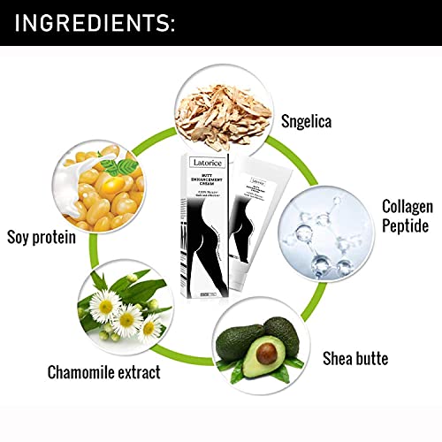 Hip Lift Up Cream Butt Enhancement Cream, Hip up Cream Bigger Buttock Firm Ma...