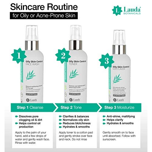 Oily Face Control Mattifying Primer and Moisturizer with Salicylic Acid and T...